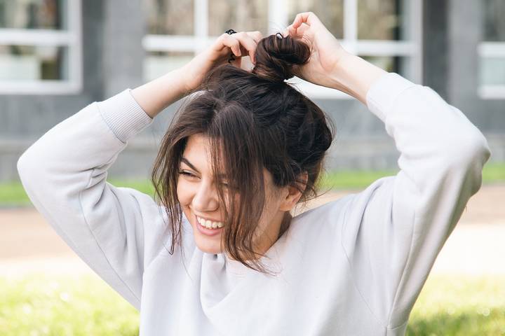 idée coiffure matin rapide