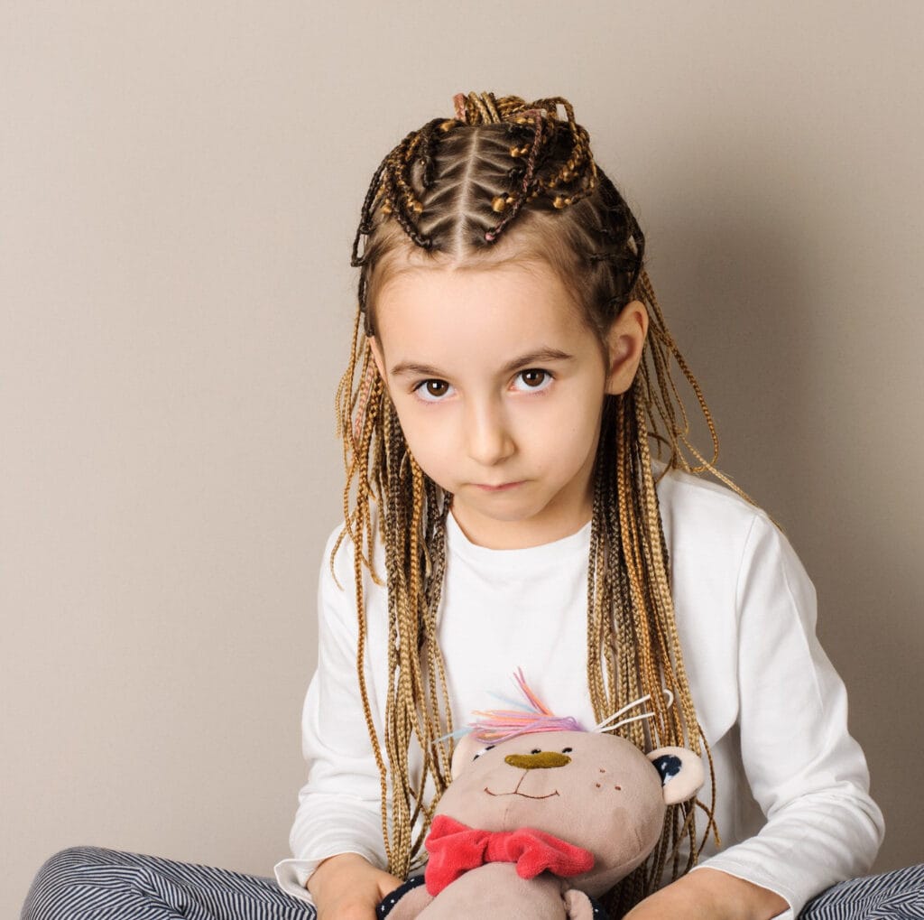 comment tresser les cheveux des enfants