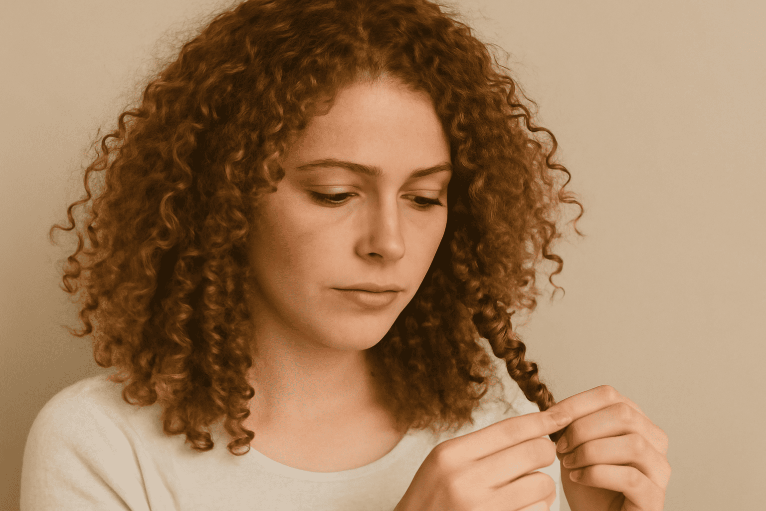 cheveux frisés