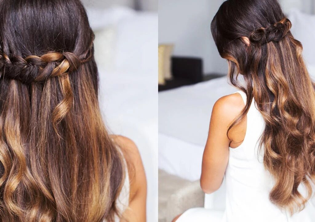 tresse en cascade