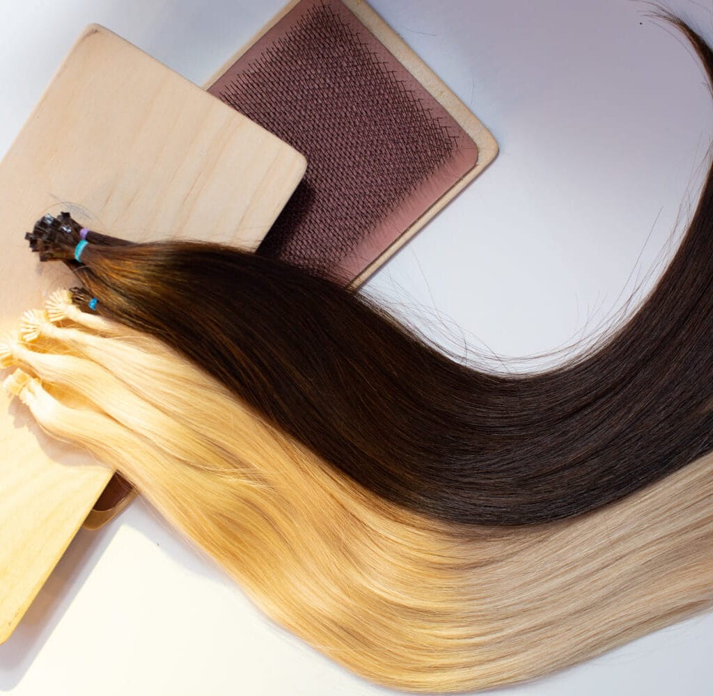 extensions de cheveux